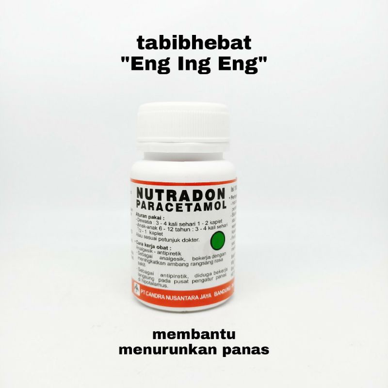 Paracetamol Nutradon 100 tablet