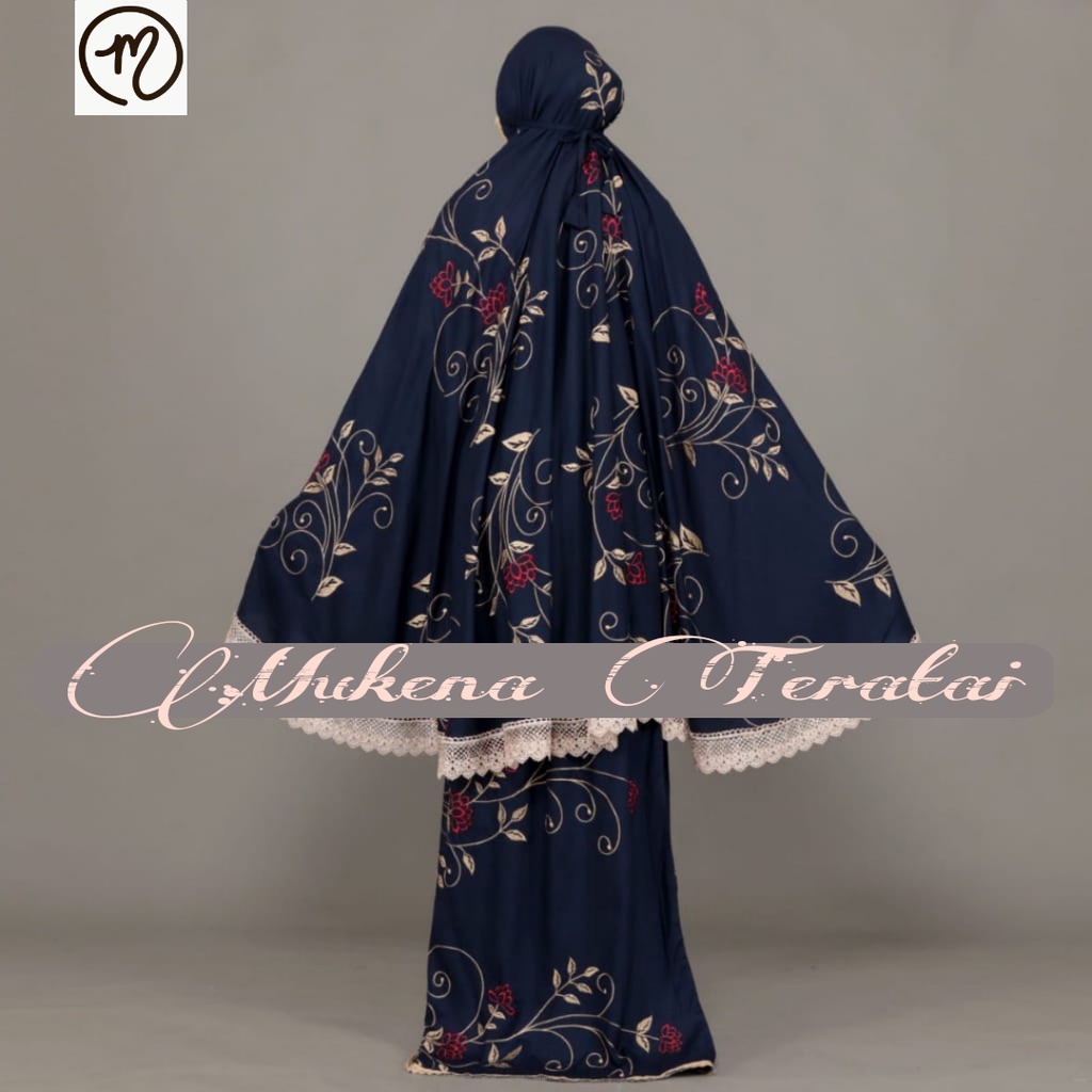 ALMAHIRA - Mukena Dewasa Terbaru Bordir Mewah Platinum Rose || Mukena Dewasa Rayon