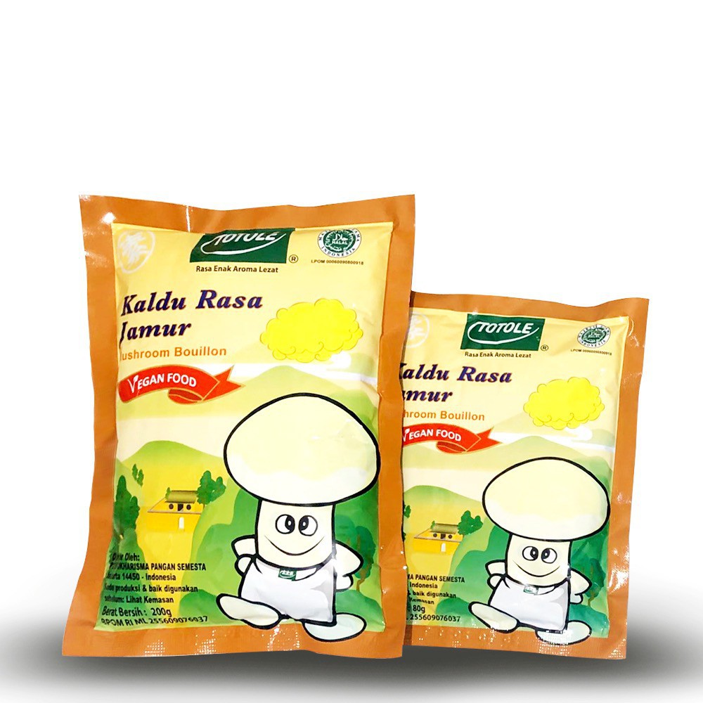 

TOTOLE Kaldu Jamur Halal 40gr 80gr Bumbu Penyedap Alami Non Kolesterol