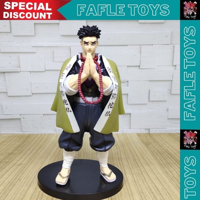 Action Figure Gyomei Himejima Dxf Demon Slayer Kimetsu No Yaiba - Gyomei 17cm A / Figure Gyomei Hime