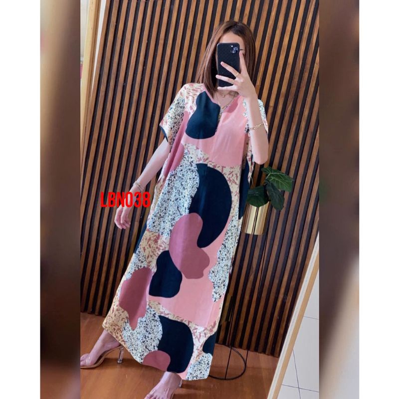Daster Panjang Semata kaki Busui Kekinian Non Ruffle  AFERO STORE-LONG(ILONA)