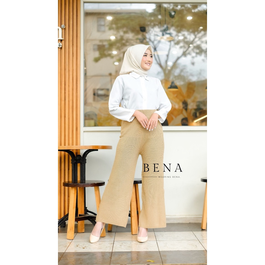 MIYU KNIT PANTS - WEARING BENA