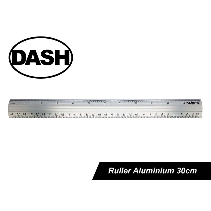

Dash Ruler 30 cm (Aluminium)
