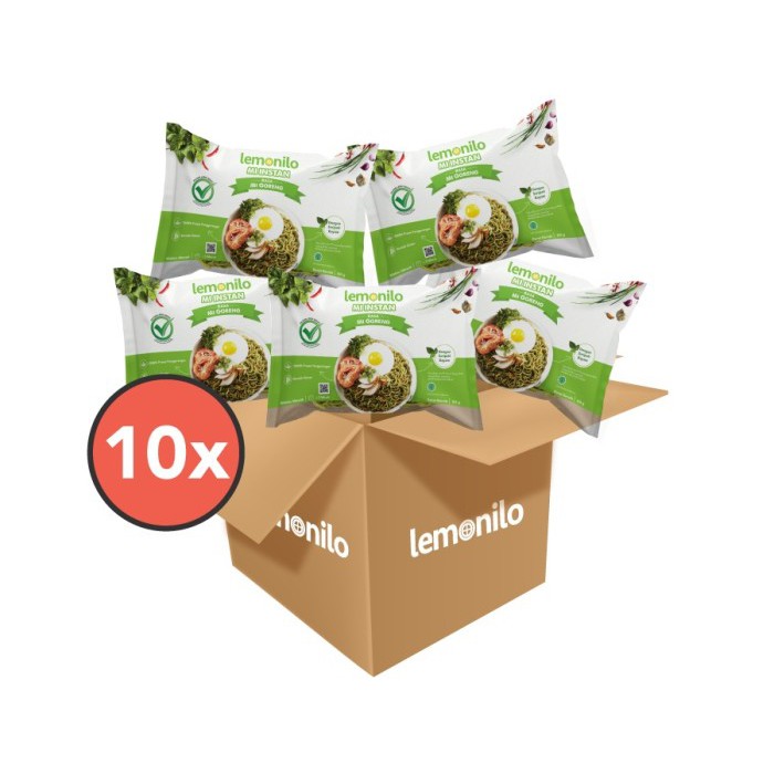 

Mie Instant Lemonilo rasa Mie Goreng X 10 Bungkus