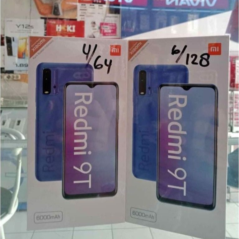 XIAOMI REDMI 9T 6/128GB 4/64GB NEW GARANSI RESMI XIAOMI TERMURAH