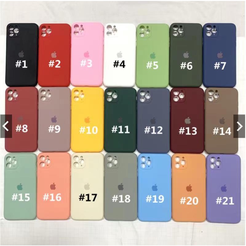 [Ready]Case iPhone 11 Candy Color Soft TPU Phone Case IPhone 6 6s 7 8 Plus Cover XR SE2020 Protective Casing phone case-1