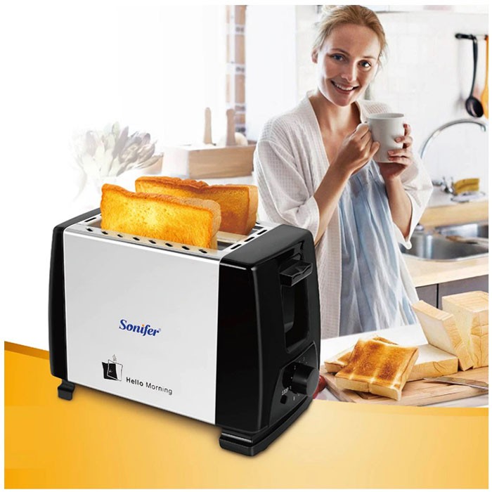 Sonifer SF6007 2 Slices Toaster - SF-6007 Pemanggang Roti