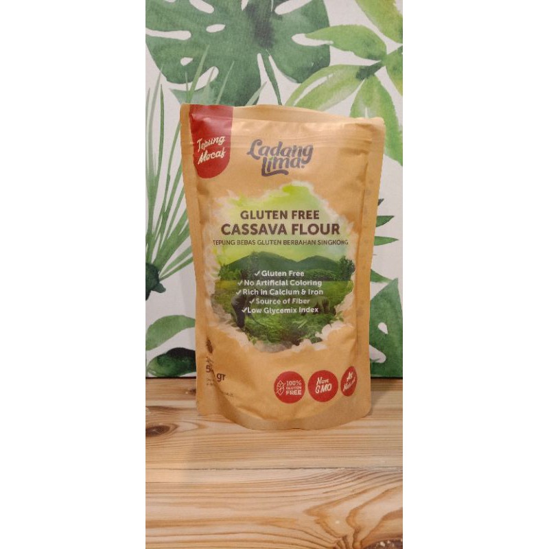 

All Purpose Cassava Flour / Tepung Singkong Serbaguna 500 gr ( GLUTEN FREE ) - Ladang Lima