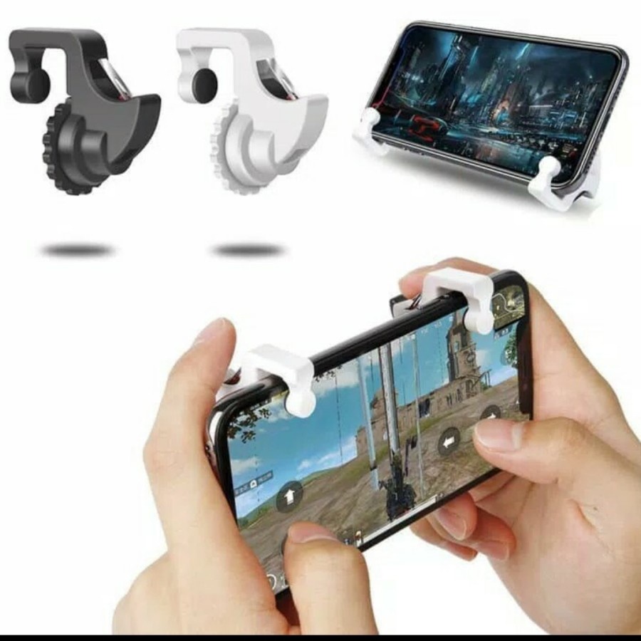 Alat Bantu HP Pubg Ros V8 R1L1 SharpShooter Joystik Gaming Controller alat bantu game games