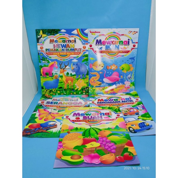 Buku mewarnai besar/buku menggambar/belajar menggambar