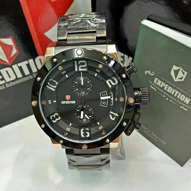 Jam tangan pria expedition e6381m original expedition