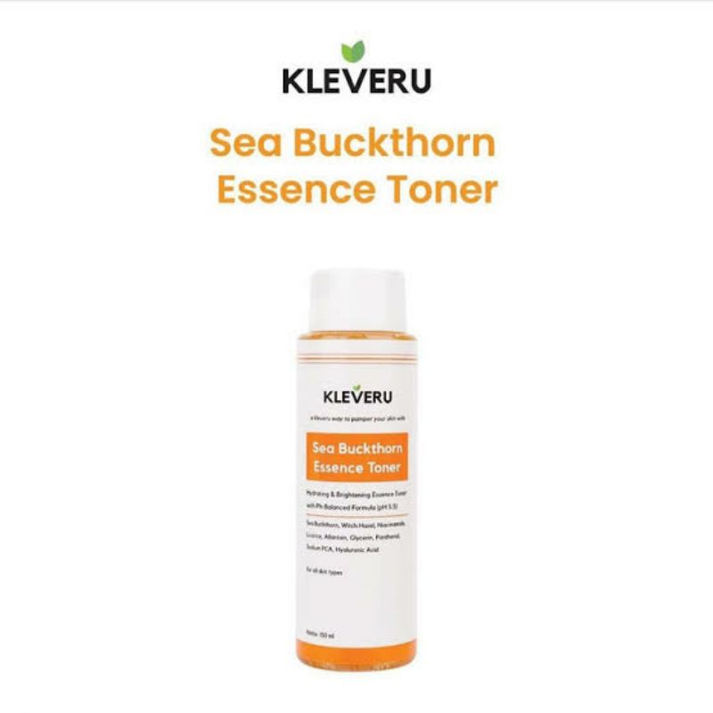 (FULL) Kleveru Sea Buckthorn Essence Toner 150ml