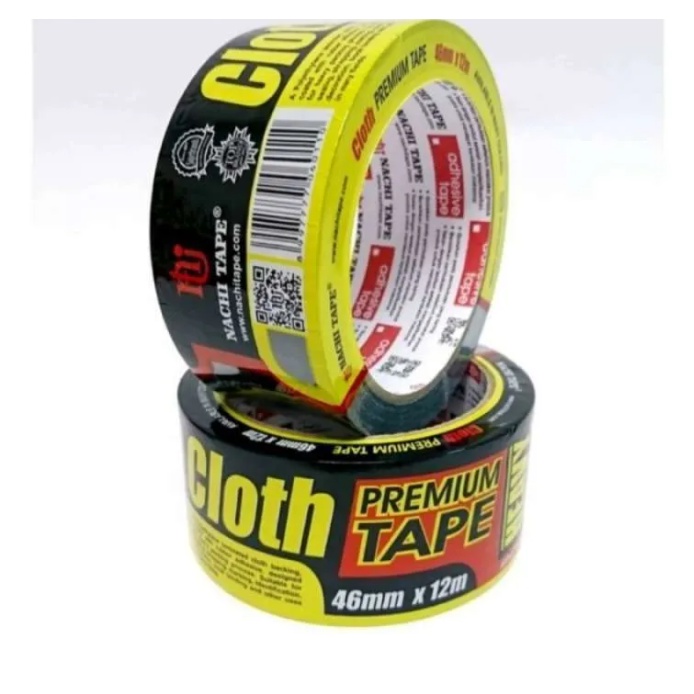 

LINEN TAPE NACHI 2`X12Y HITAM / LAKBAN KAIN