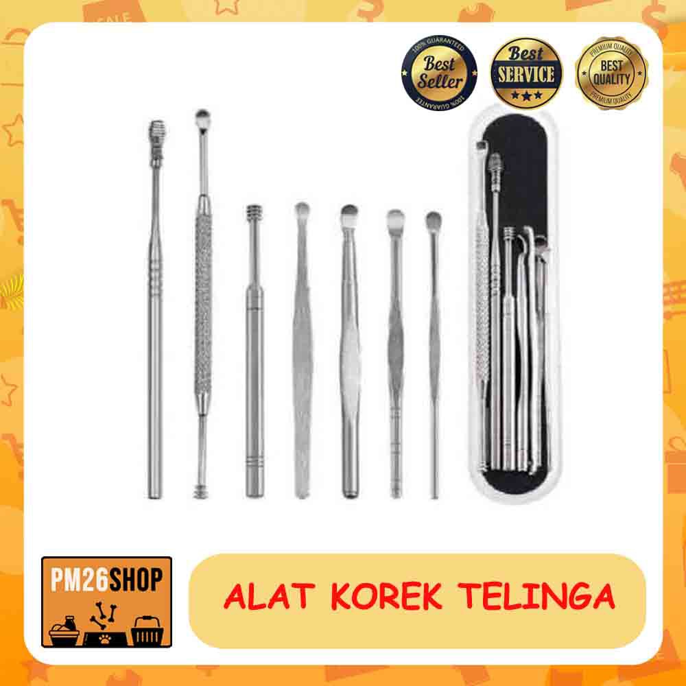 Alat Pembersih Telinga Korek Kuping Stainless Steel Ear Cleaner