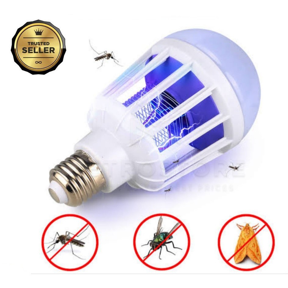 ( TERBARU ) Lampu Anti Nyamuk Bohlam Lampu Mosquito Killer Lamp 13Watt