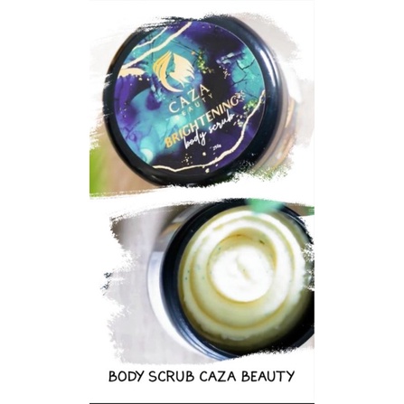 body scrub CAZA BEAUTY BPOM memutihkan