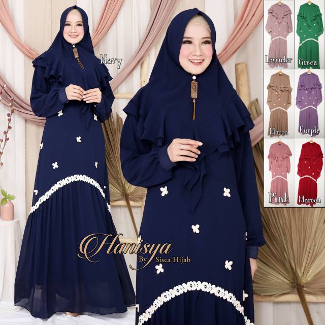 Luna syar'i set gamis original