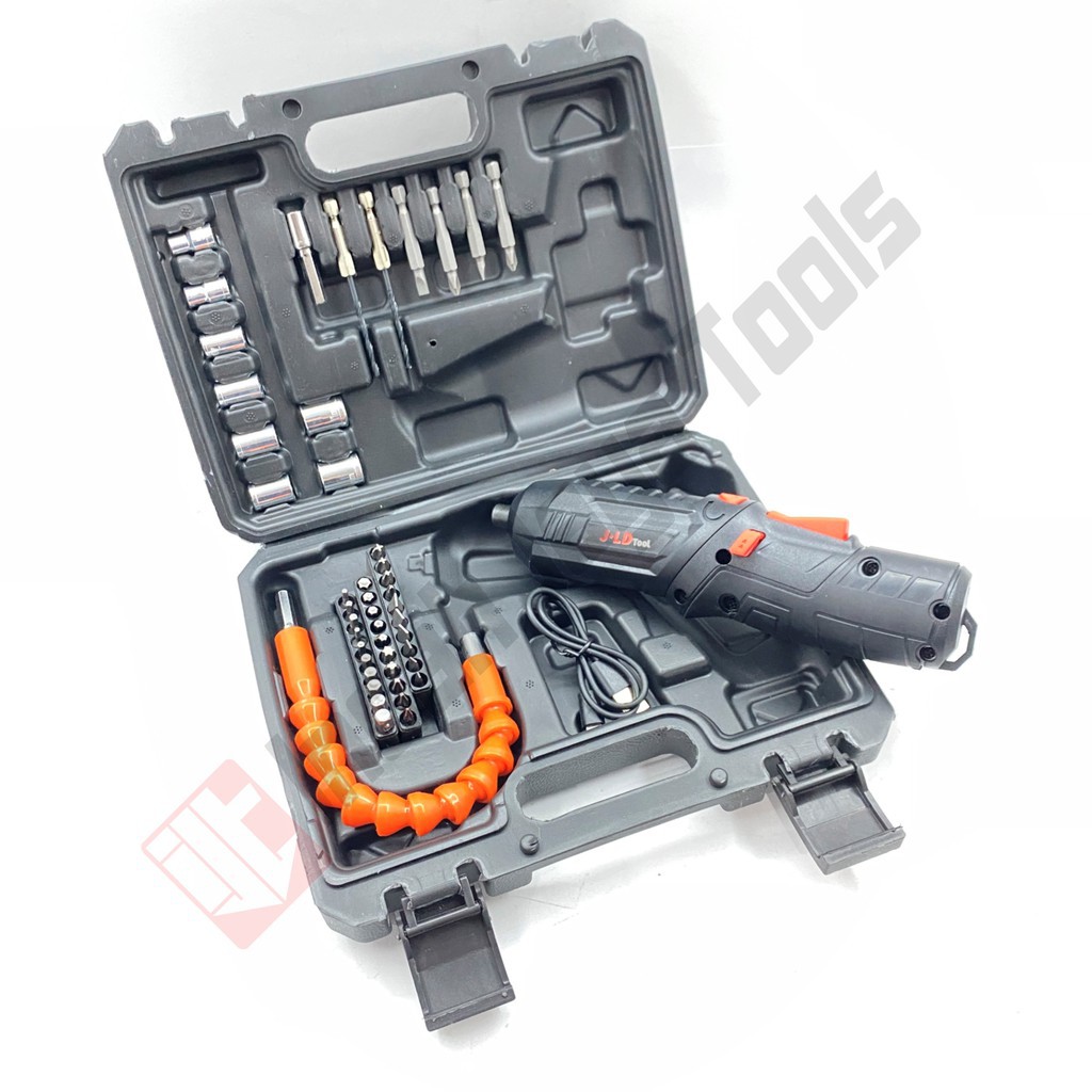 JLD 4.2V bor obeng baterei bor baterai cordles drill obeng portable tanpa kabel