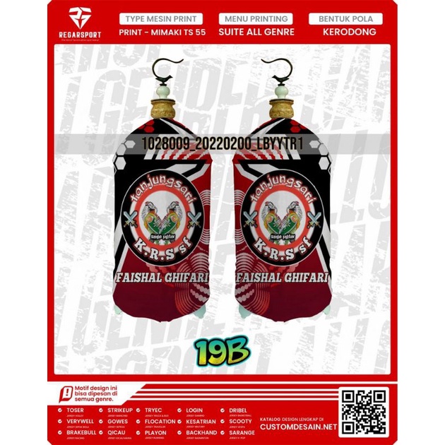 krodong printing love bird