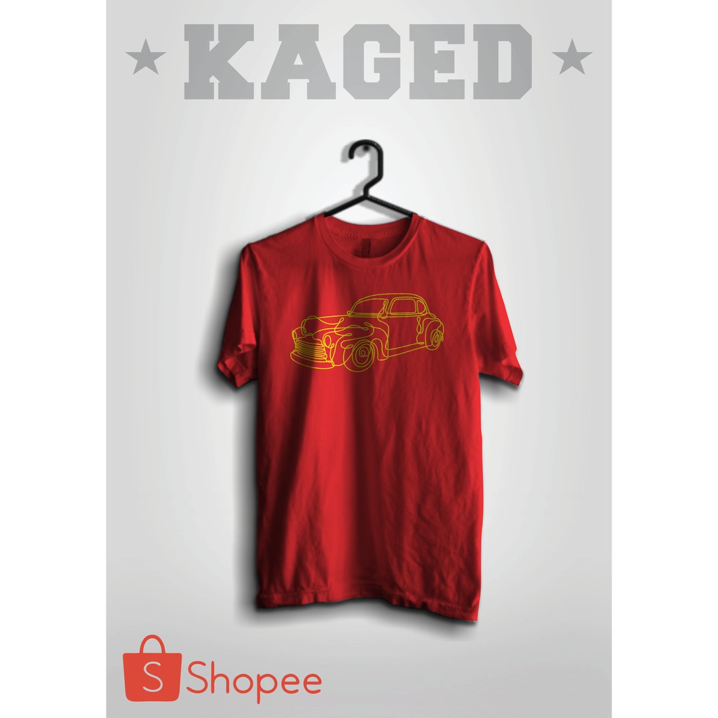 KAOS MOBIL KAOS MOBIL KUNO KAOS KOMUNITAS MOBIL KAOS KOMUNITAS KAOS PECINTA MOBIL #WARNAMERAH