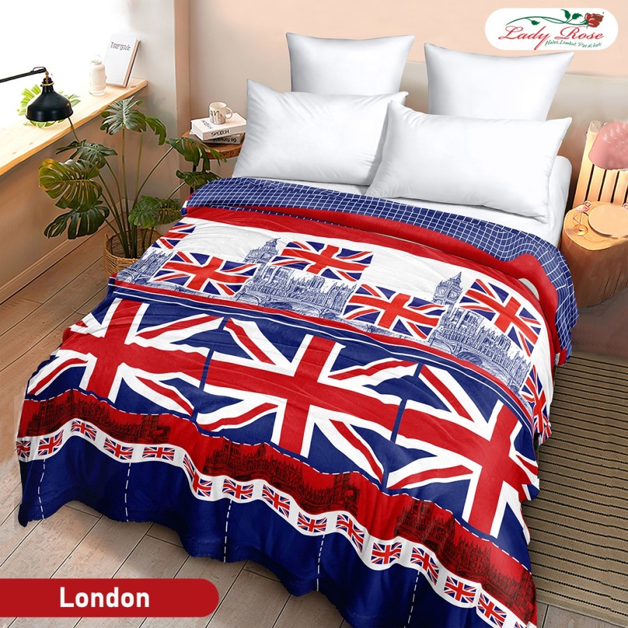 Selimut Lady Rose London  160x200