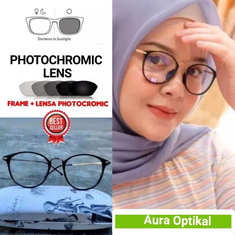 KODE 1050 FRAME TRENDY | FRAM MINUS PRIA/WANITA | frame + Lensa