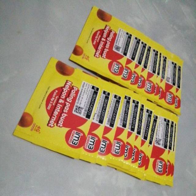 Dijual kartu perdana nomor indosat ooredoo baru berisi paket internet Freedom U + 3GB