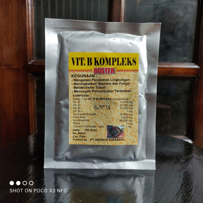 VITAMIN B KOMPLEKS serbuk 100 gram