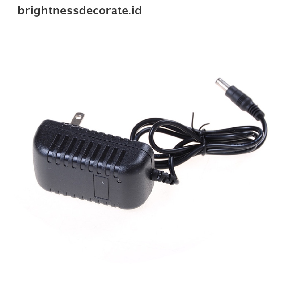 1 Pc Adaptor Konverter Power Supply Dc 12v 2a Eu / Us Plug 5.5mm Untuk Led Cctv