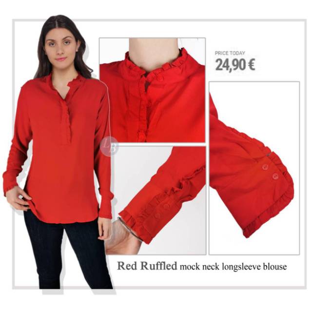 Adriane vitadini blouse. Sz m fit l. LD 100cm.polyester sifon.  tidak terawang