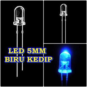 Led 5mm Nyala Biru Kedip