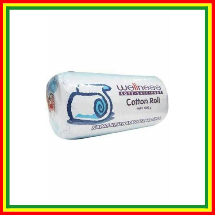 Kapas Kiloan/ Kapas Wellness 1 Kg/ Kapas Gulung