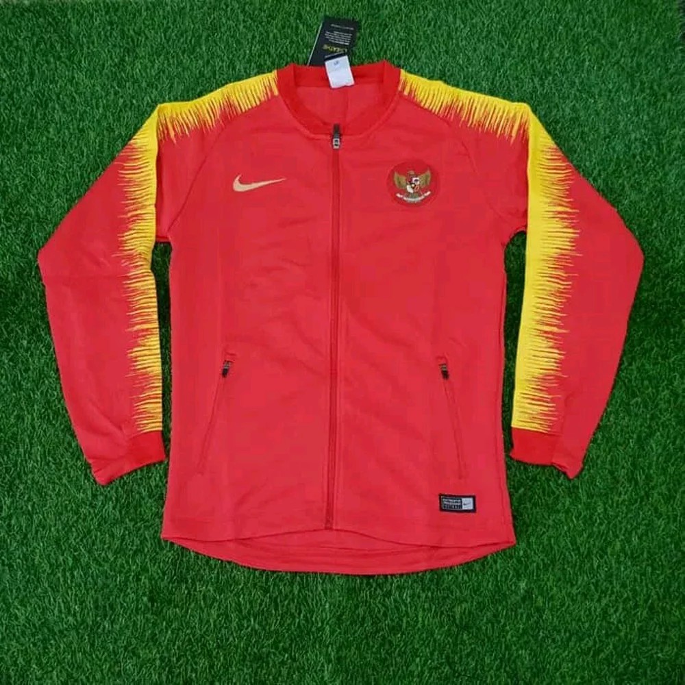 JAKET TIMNAS INDONESIA ANTHEM AFF AFC 2018-2019 GRADE ORI
