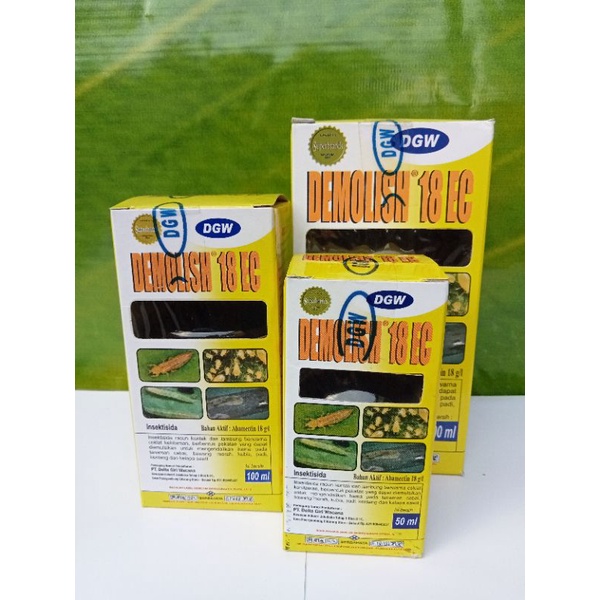 Demolish 18 EC Insektisida Abamektin 18 g/l