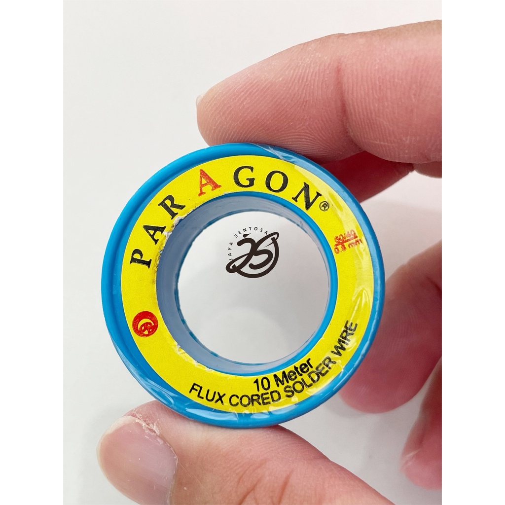 TIMAH SOLDER PARAGON 10M 60/40 0,8mm KAWAT TENOL TIMAH SOLDER 10 METER