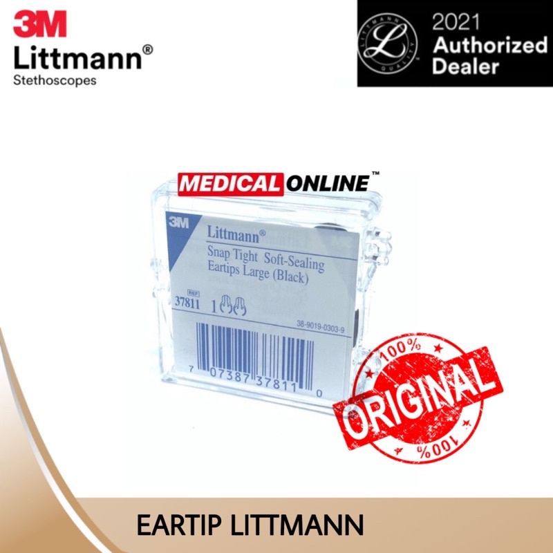 ORIGINAL EARTIP 3M LITTMANN (LARGE SIZE - CLASSIC, MASTER, CARDIOLOGY) PREMIUM BOX EAR TIP EAR PLUG