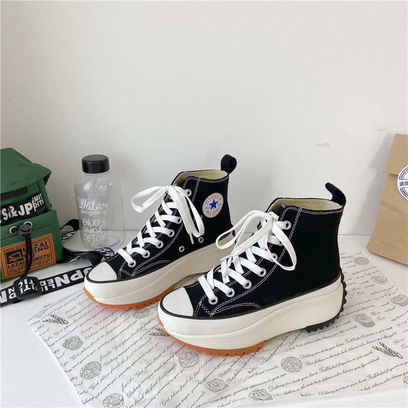 [COD!] Sneaker Dewasa wanita Import MONTANA Sol Tinggi | Sepatu Dupe Conv*rse x JW | Sepatu Import Murah | Sepatu Fashion Korea | Sepatu Hits | Sepatu trend | Sepatu Tinggi