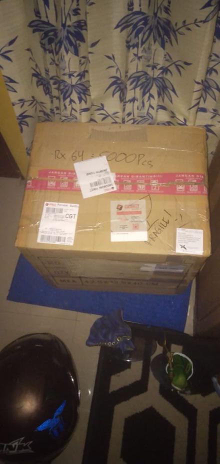 Tabung Mika 7.5x17 Kemasan Toples Bundar Plastik