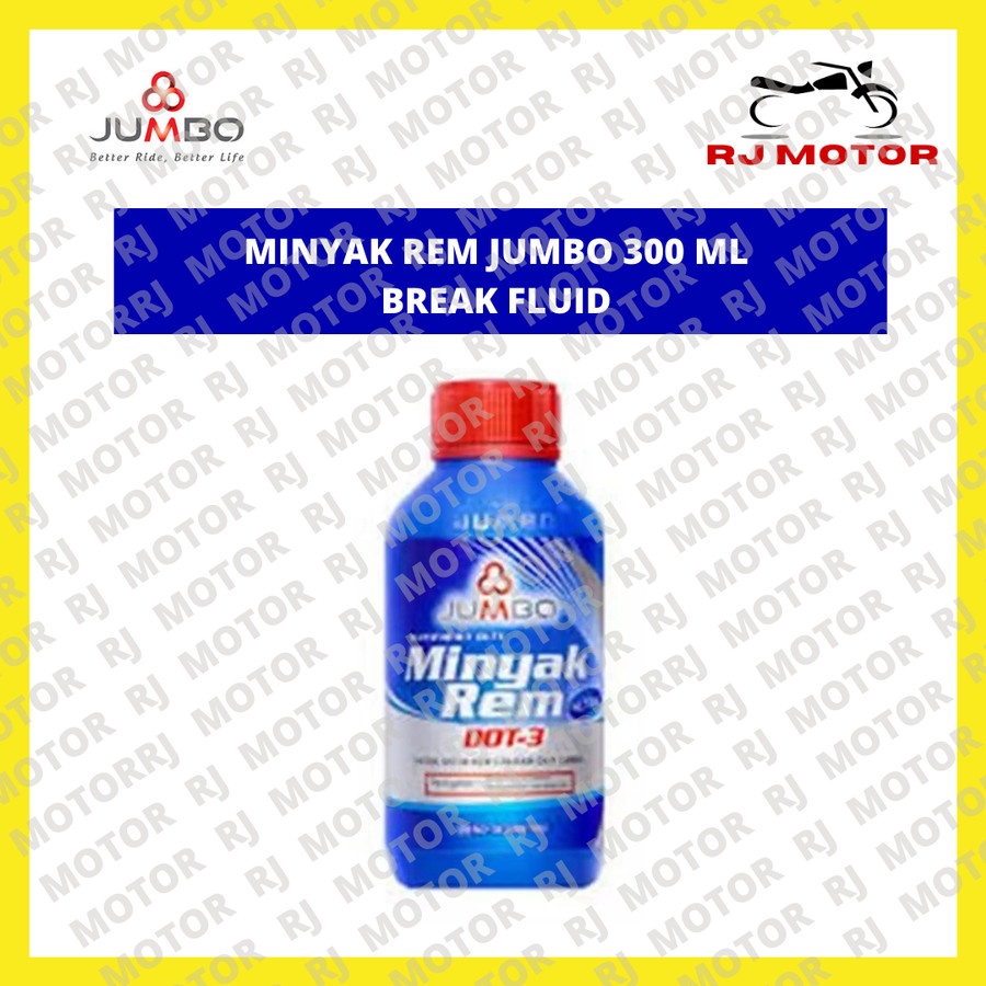 MINYAK REM JUMBO 300 ML BREAK FLUID ASLI JUMBO