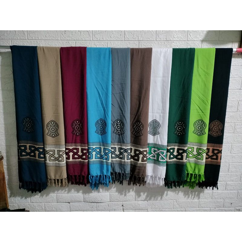 SORBAN  YAMAN ORIGINAL Sorban Rida Kashmiri Motif Premium