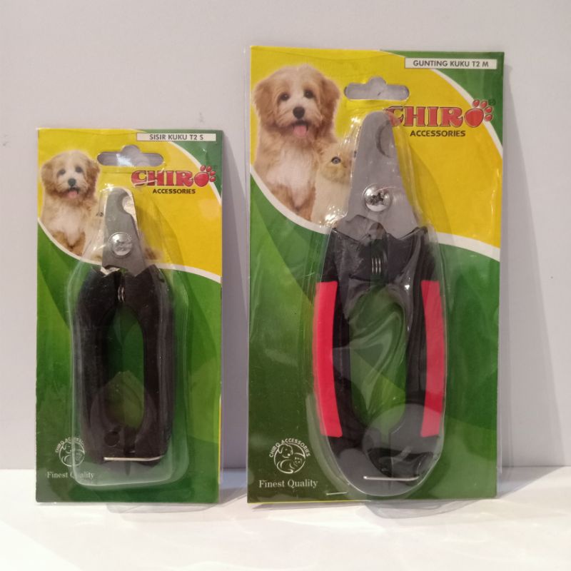 Gunting Kuku Hewan Anjing Kucing Chiro Small T2S / Medium T2M