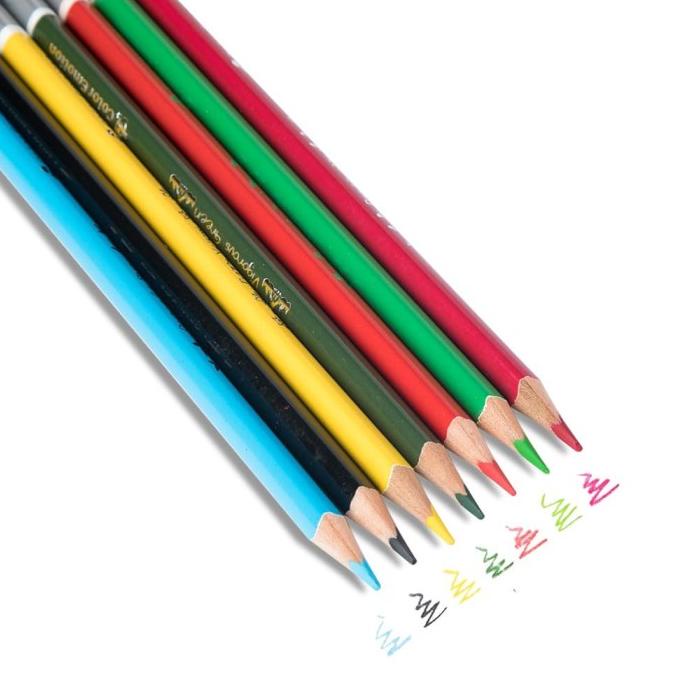 

Deli Pensil Warna / Colored Pencil - 24C 24warna/box EC00225