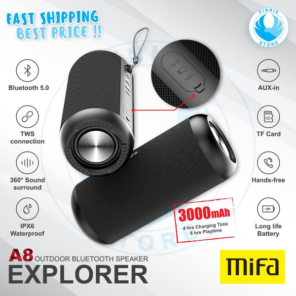 penawaranspesial Mifa A8 Xiaomi TWS Bluetooth Speaker 30W Powerful Sound Diskon