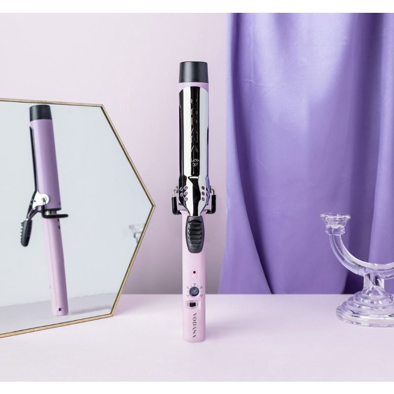 [Ready] VODANA GLAM WAVE CURLING IRON VIOLET 32MM 36MM 40MM