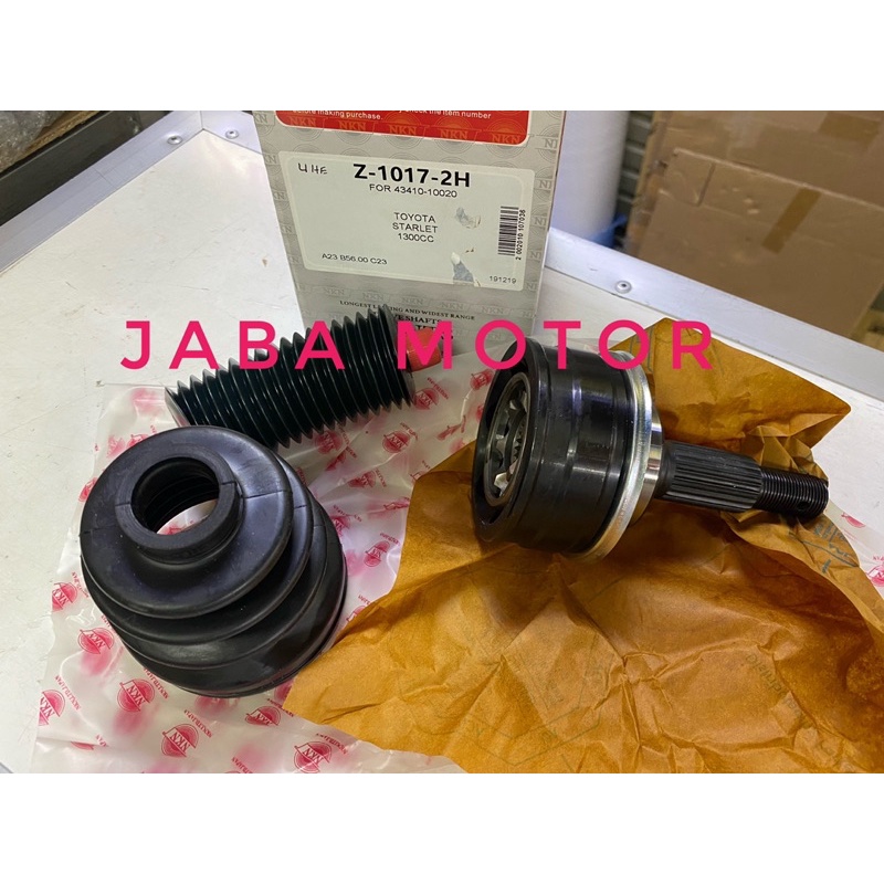 As roda luar Starlet kotak 1.300cc