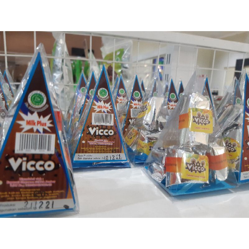 

Vicco Cokelat Pralin Nabati isi 5 kmsn Piramid