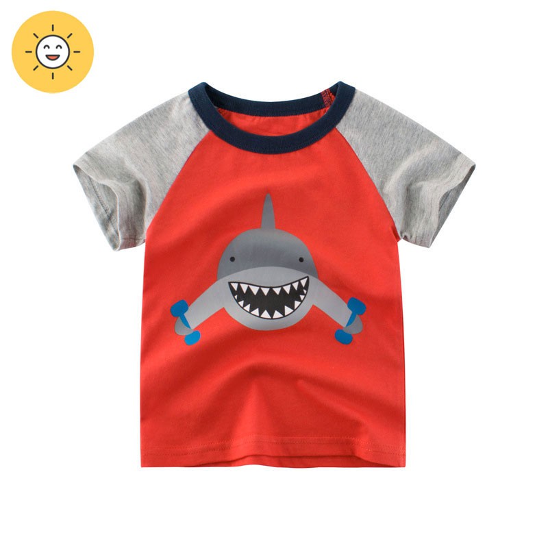 Kaos T Shirt Katun Anak Laki laki Perempuan Lengan Kaos T Shirt Katun Anak Laki laki Perempuan Lengan