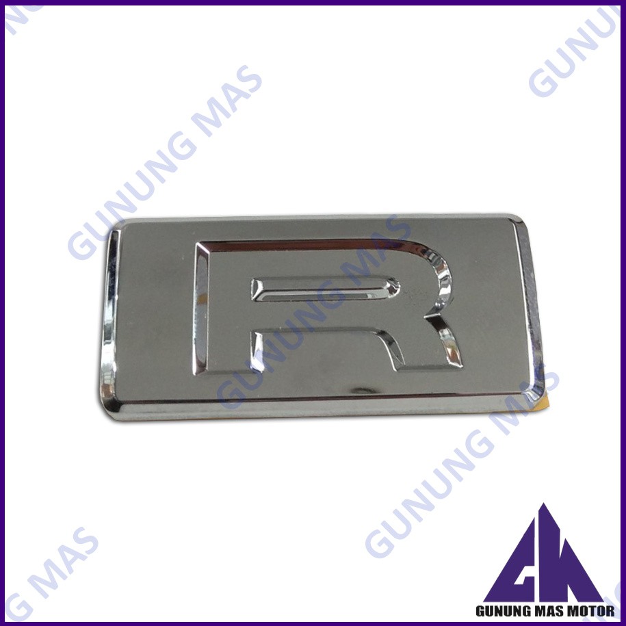 Emblem Logo R Untuk Daihatsu Xenia Ayla Tulisan Huruf Tempel