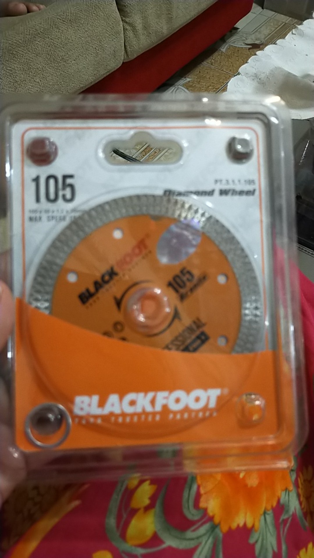 Mata Potong Keramik Diamond Wheel Turbo Blackfoot 105