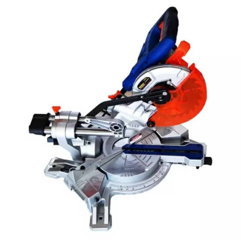 Mollar MS 1200s miter saw sliding 7 inch laser gergaji kayu pigura 1200watt